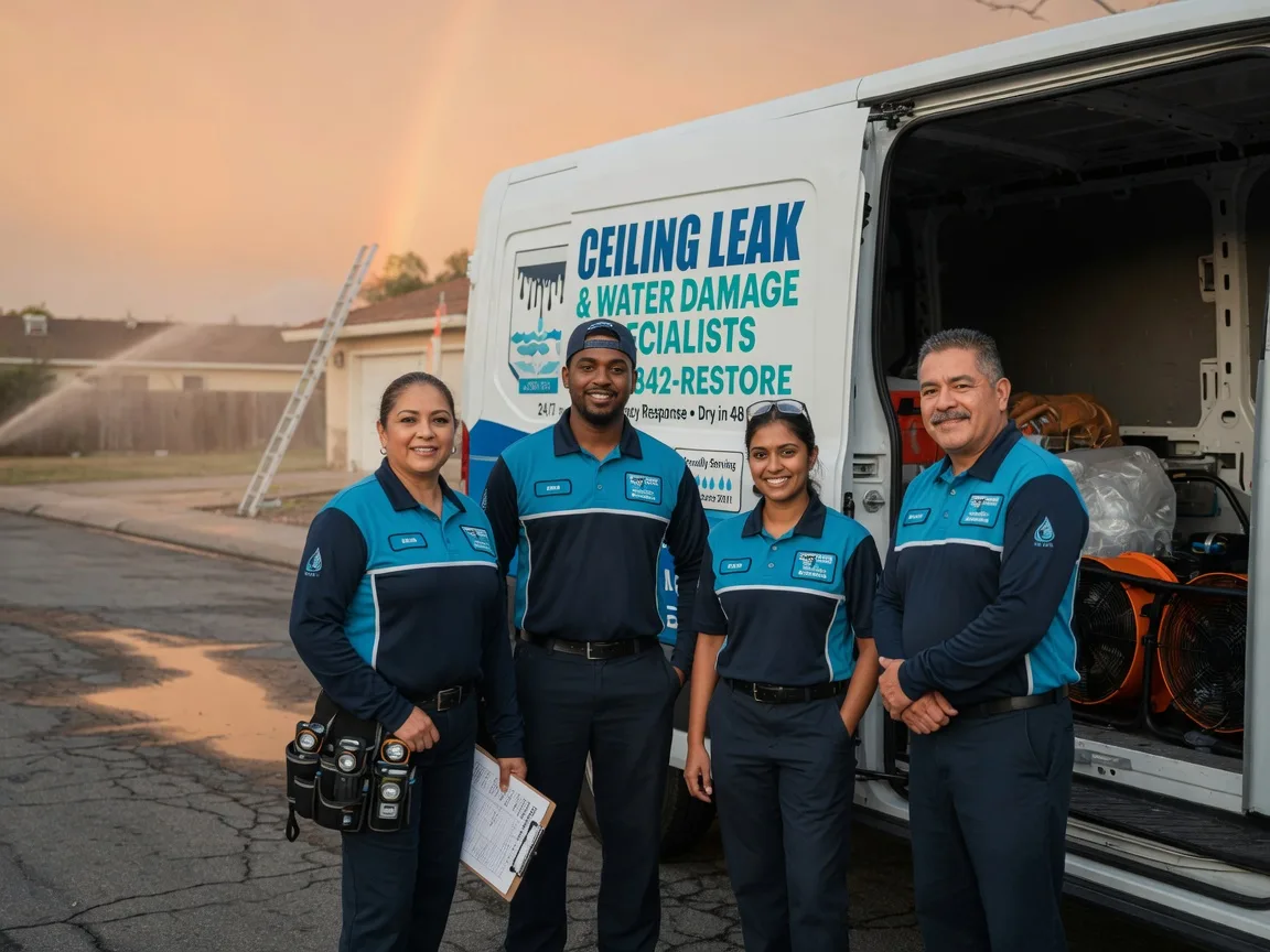 Ceiling Leak Cleanup company in Keyes, OK